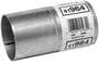 Walker 2-1/2 Inch Inlet To  2-1/2 Inch Outlet X 4-1/2 Inch Exhaust Pipe Connector