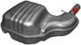 Walker Quiet-Flow SS Muffler Assembly