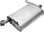 Walker Quiet-Flow SS Muffler Assembly