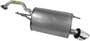 Walker Quiet-Flow SS Muffler Assembly