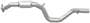 Walker 2 Inch Steel Exhaust Pipe