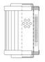 WIX Industrial Hydraulic Canister Filter