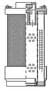 WIX Industrial Hydraulic Canister Filter