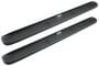 Westin Molded Black Aluminum, Plastic Running Boards