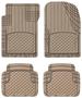 WeatherTech AWM Tan Rubber Floor Mat Set