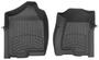 WeatherTech Black Plastic Floor Mat Set