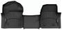 WeatherTech Black Rubberized Thermoplastic Floor Liner