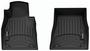 WeatherTech Black Thermoplastic Elastomer (TPE) Floor Mat Set