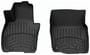 WeatherTech Black Thermoplastic Elastomer (TPE) Floor Mat Set