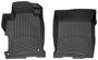 WeatherTech Black Rubber Floor Mat Set