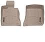 WeatherTech Tan Rubberized Thermoplastic Floor Mat Set