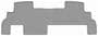 WeatherTech FloorLiner HP Gray Plastic Floor Liner