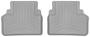 WeatherTech Gray Rubberized Thermoplastic Floor Mat Set