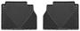 WeatherTech Black Rubber Floor Mat Set