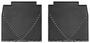 WeatherTech Black Thermoplastic Elastomer (TPE) Floor Mat Set
