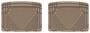 WeatherTech Tan Rubber Floor Mat Set