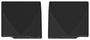 WeatherTech Black Rubber Floor Mat Set