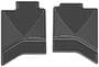 WeatherTech Black Rubber Floor Mat Set