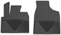 WeatherTech Black Rubber Floor Mat Set
