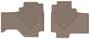 WeatherTech Tan Plastic Floor Mat Set