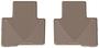 WeatherTech Tan Rubber Floor Mat Set